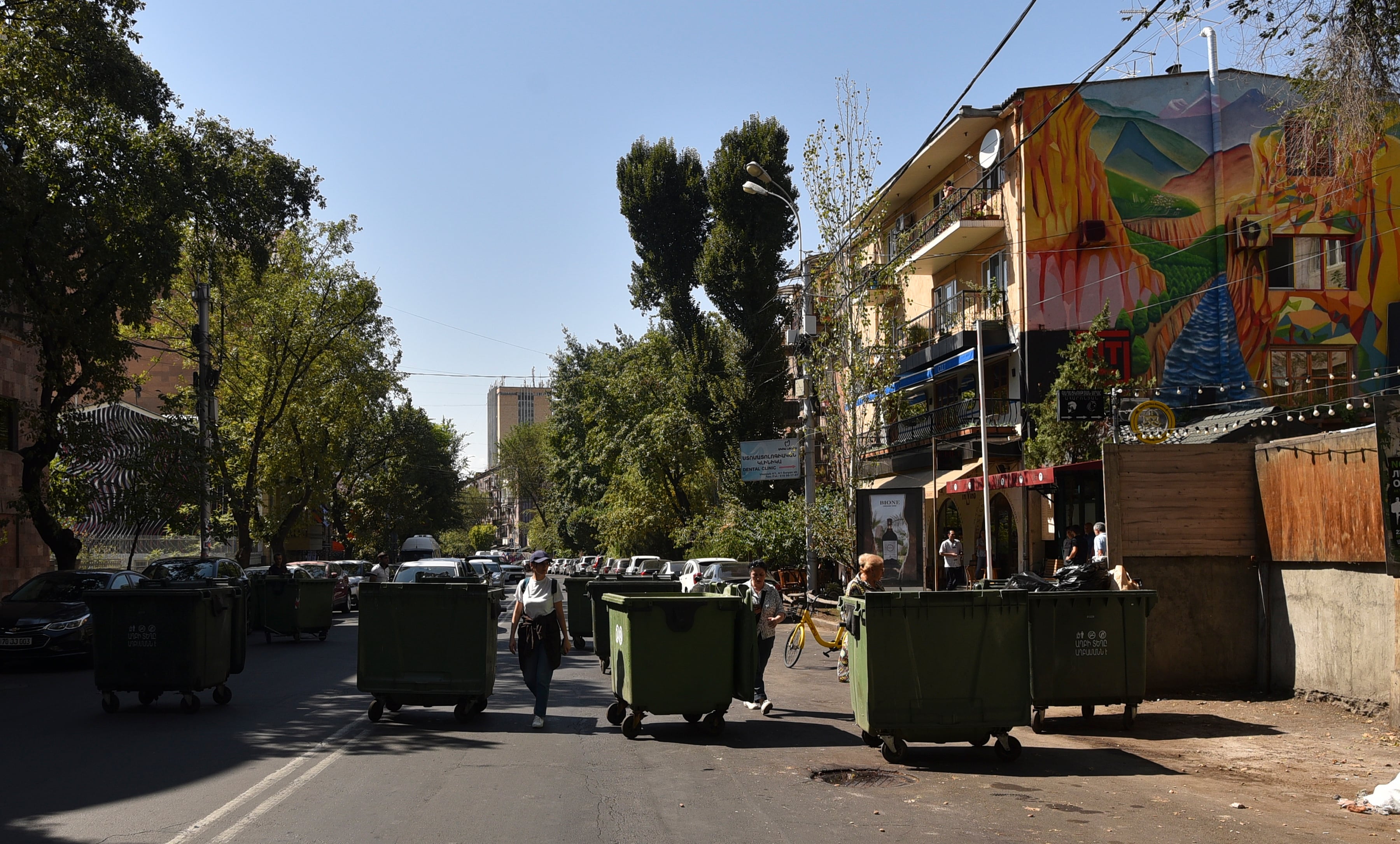 Protestas por el conflicto de Nagorno Karabaj