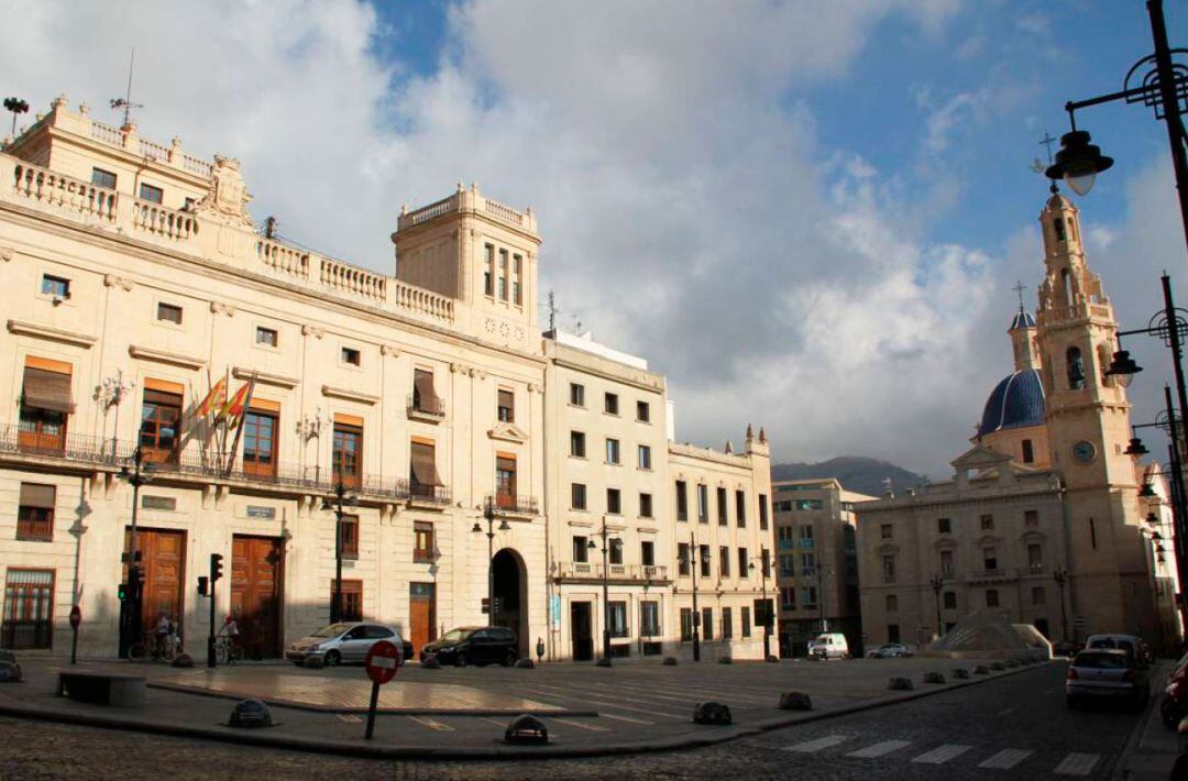 Imagen de la Plaza de España donde está previsto realizar la concentración