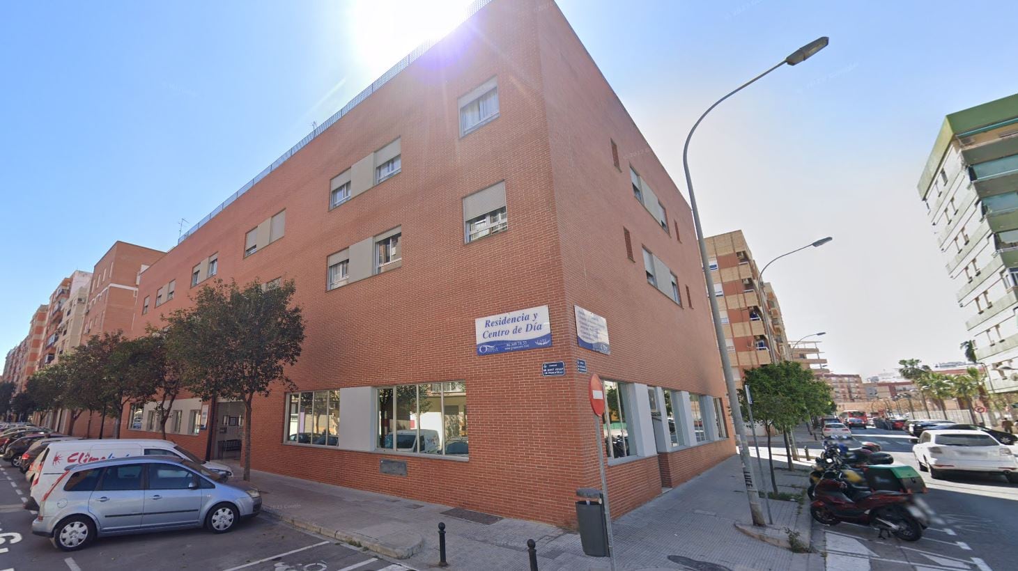 Fachada de la residencia Orpea en València