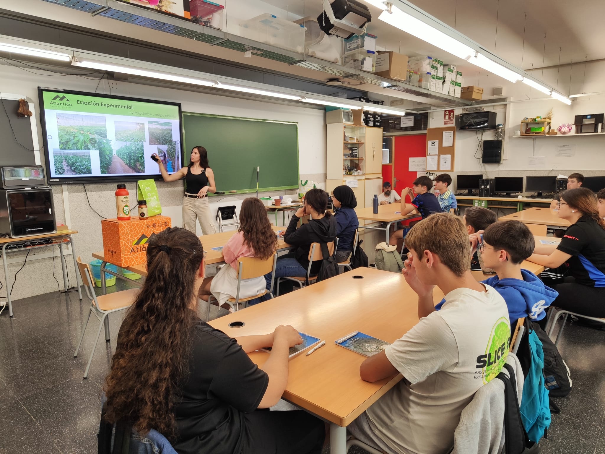 Una de las clases teóricas