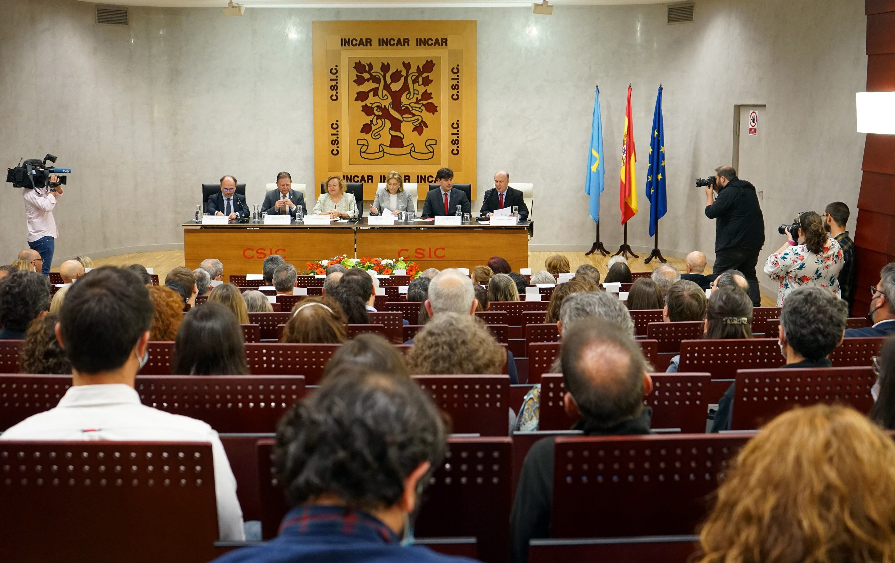 Acto de celebración del 75 aniversario del INCAR