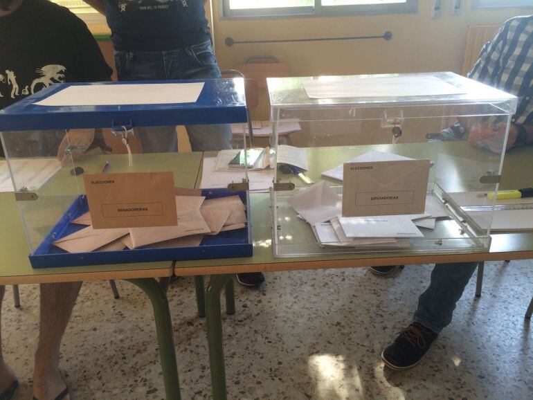 Las urnas esperan los votos hasta las 20:00 horas.