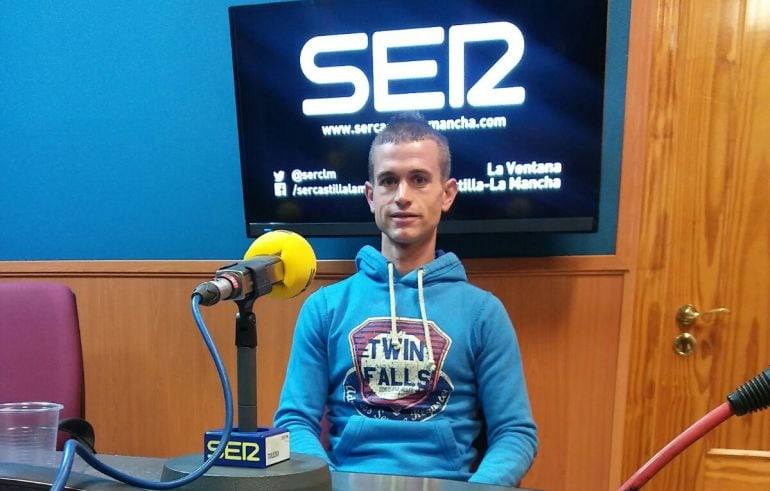 David de la Cruz ha visitado los estudios de Cadena SER Toledo