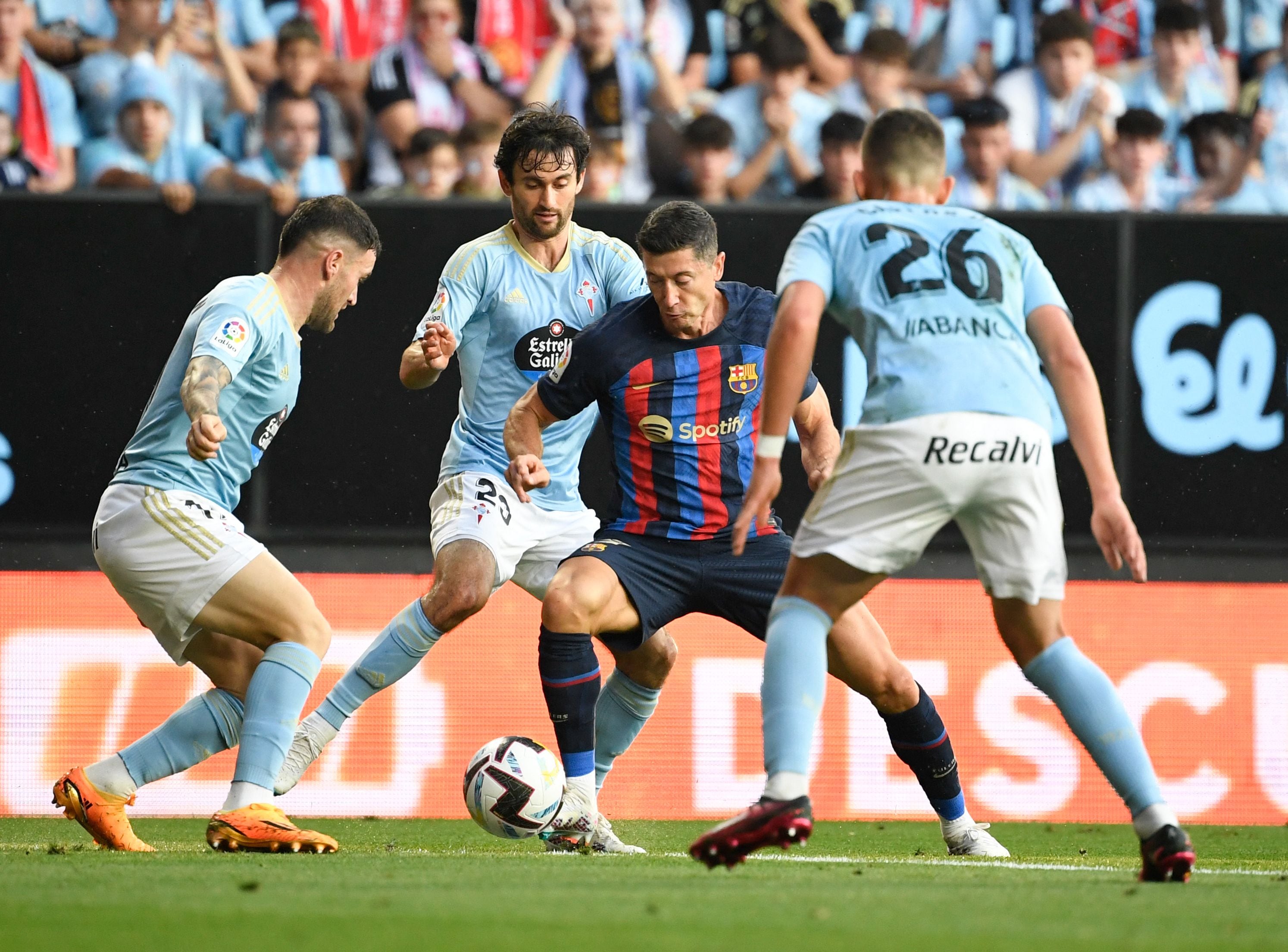 FC Barcelona - Celta de Vigo, partido de la jornada 6 de LaLiga EA Sports. (Photo by MIGUEL RIOPA / AFP) (Photo by MIGUEL RIOPA/AFP via Getty Images)