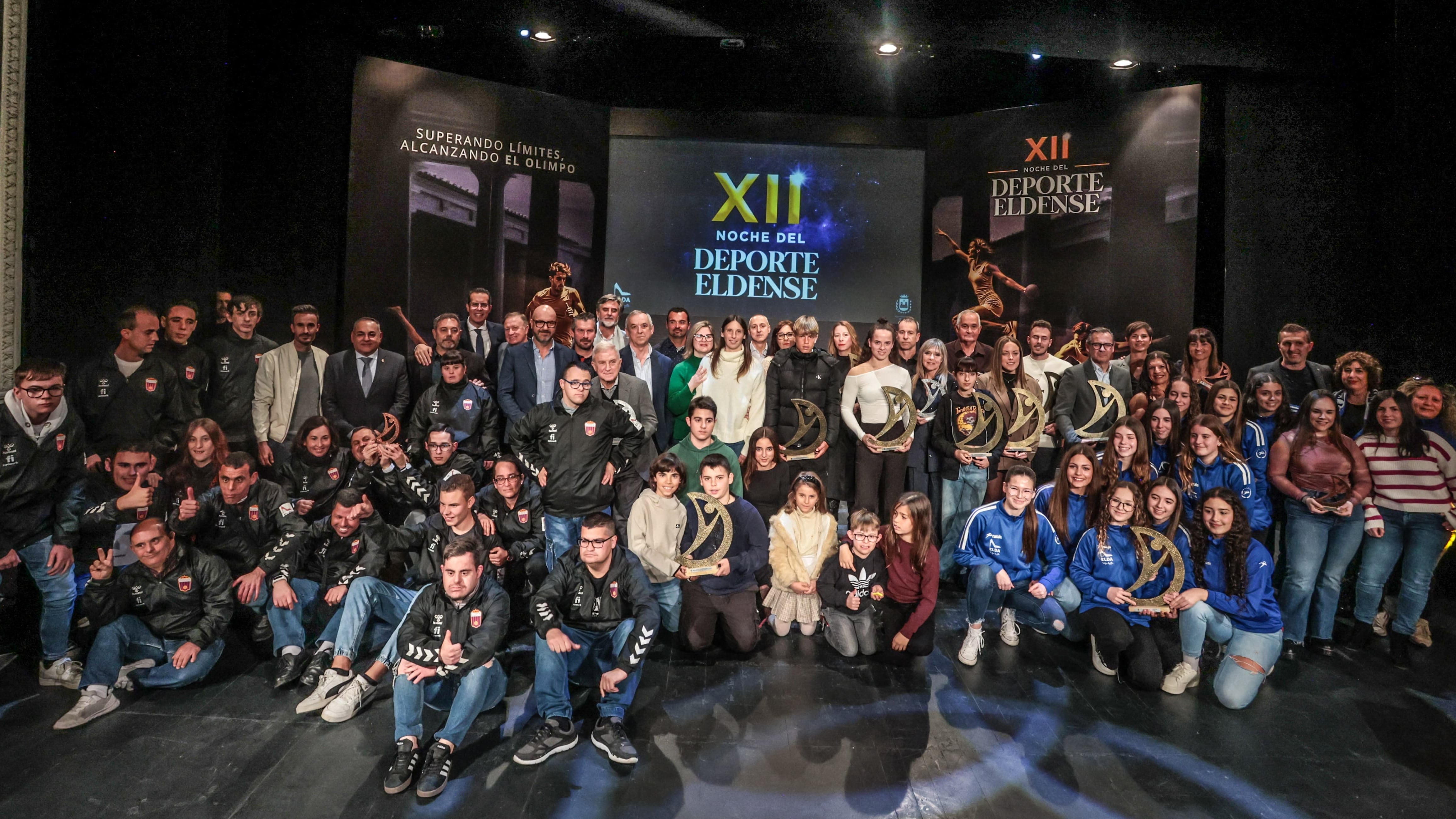 Premiados en la XII Noche del Deporte Eldense