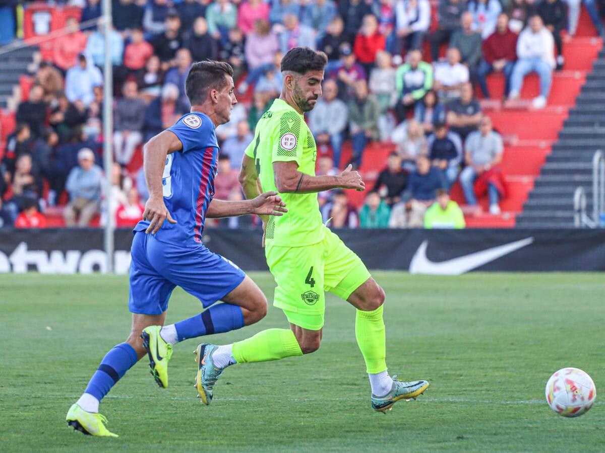 El Intercity no logra materializar sus ocasiones en el Pepico Amat y cae ante el Eldense