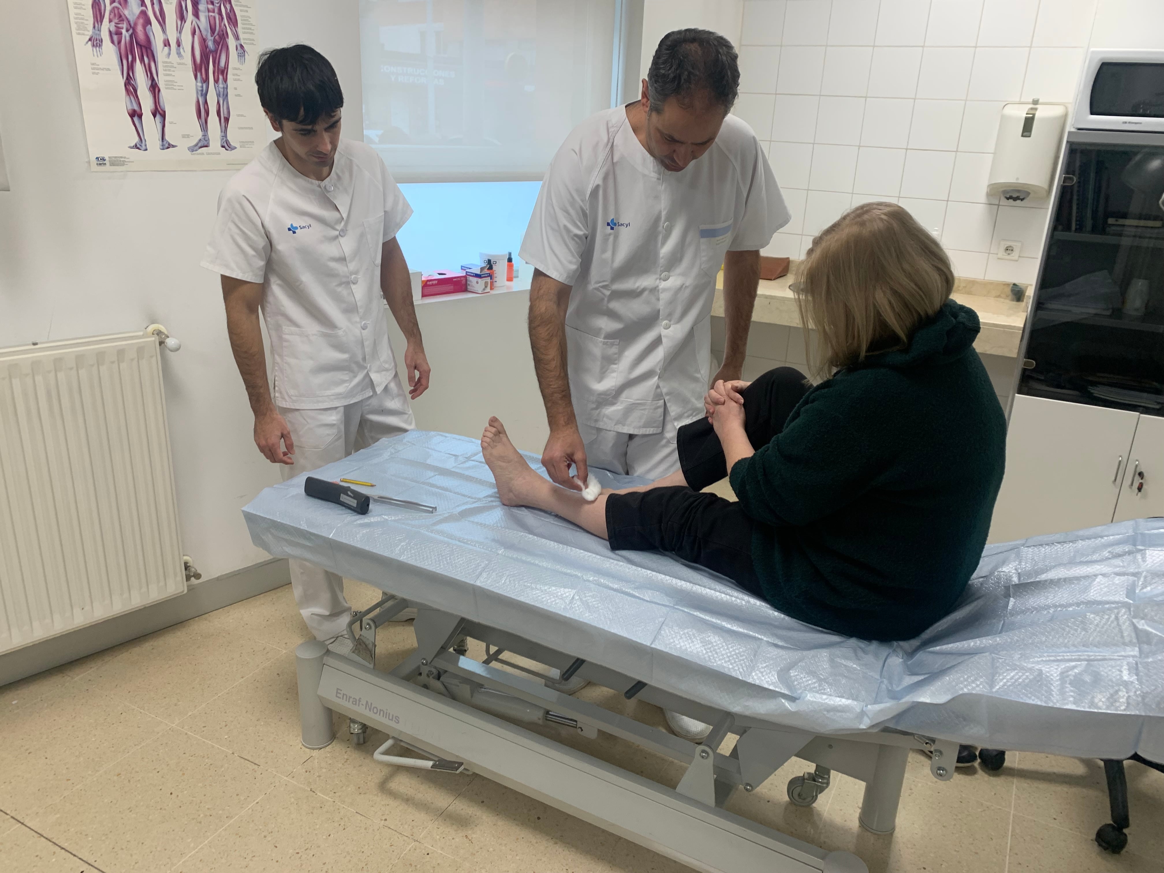 Primer paciente atendido en la Unidad