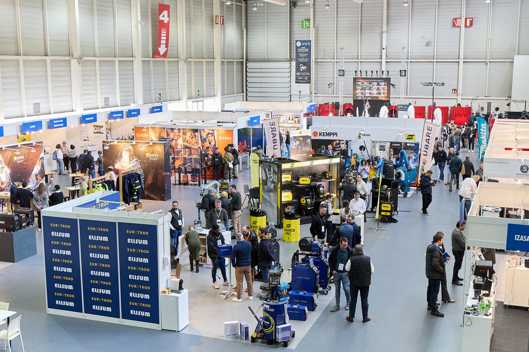 La feria de UNIRE en el recinto ferial de Ficoba.