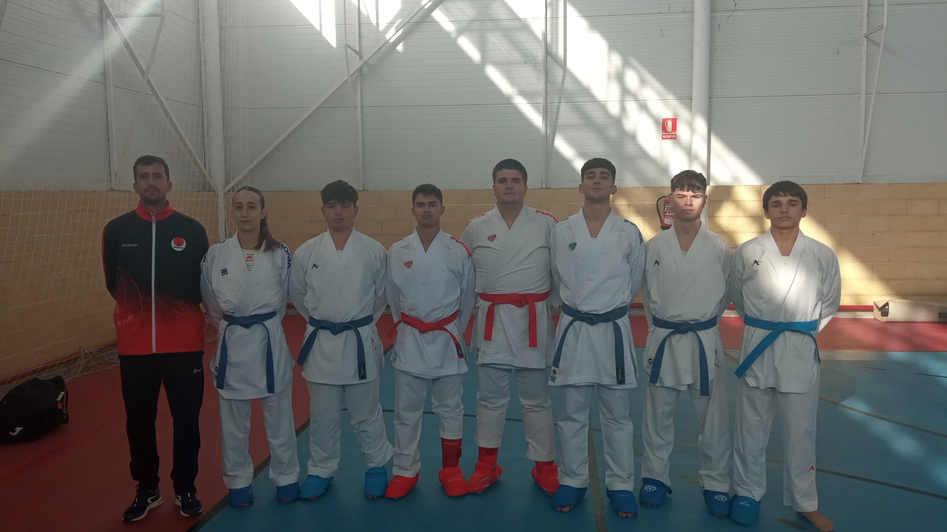 Alumnos del Club Dakentai Jerez