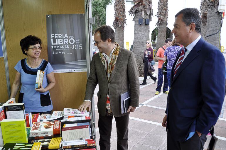 José Luis Sanz con el escritor Javier Sierra