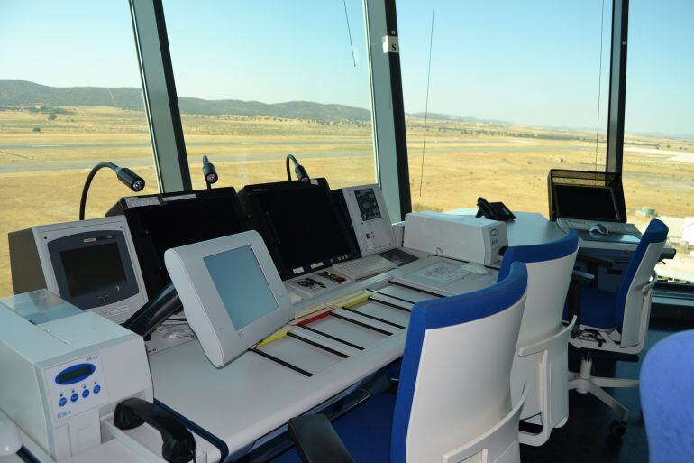 Torre de control del aeropuerto de Ciudad Real