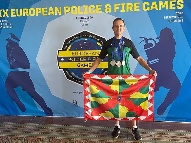 Míchel Pascual ha conseguido tres medallas