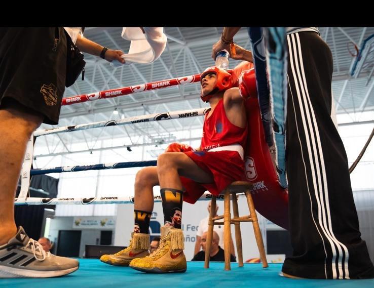 El joven púgil Tristán Romero dejó una huella imborrable en el prestigioso torneo internacional Boxam 2025.