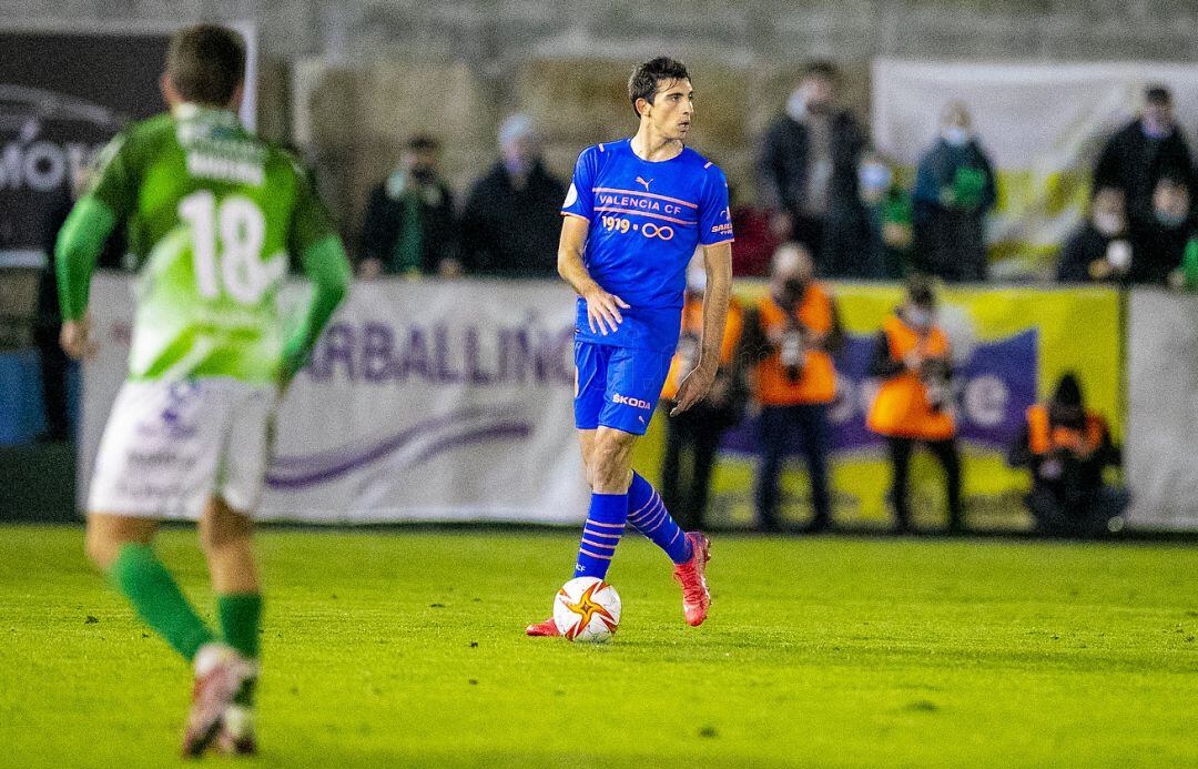 César Tárrega ante el Arenteiro