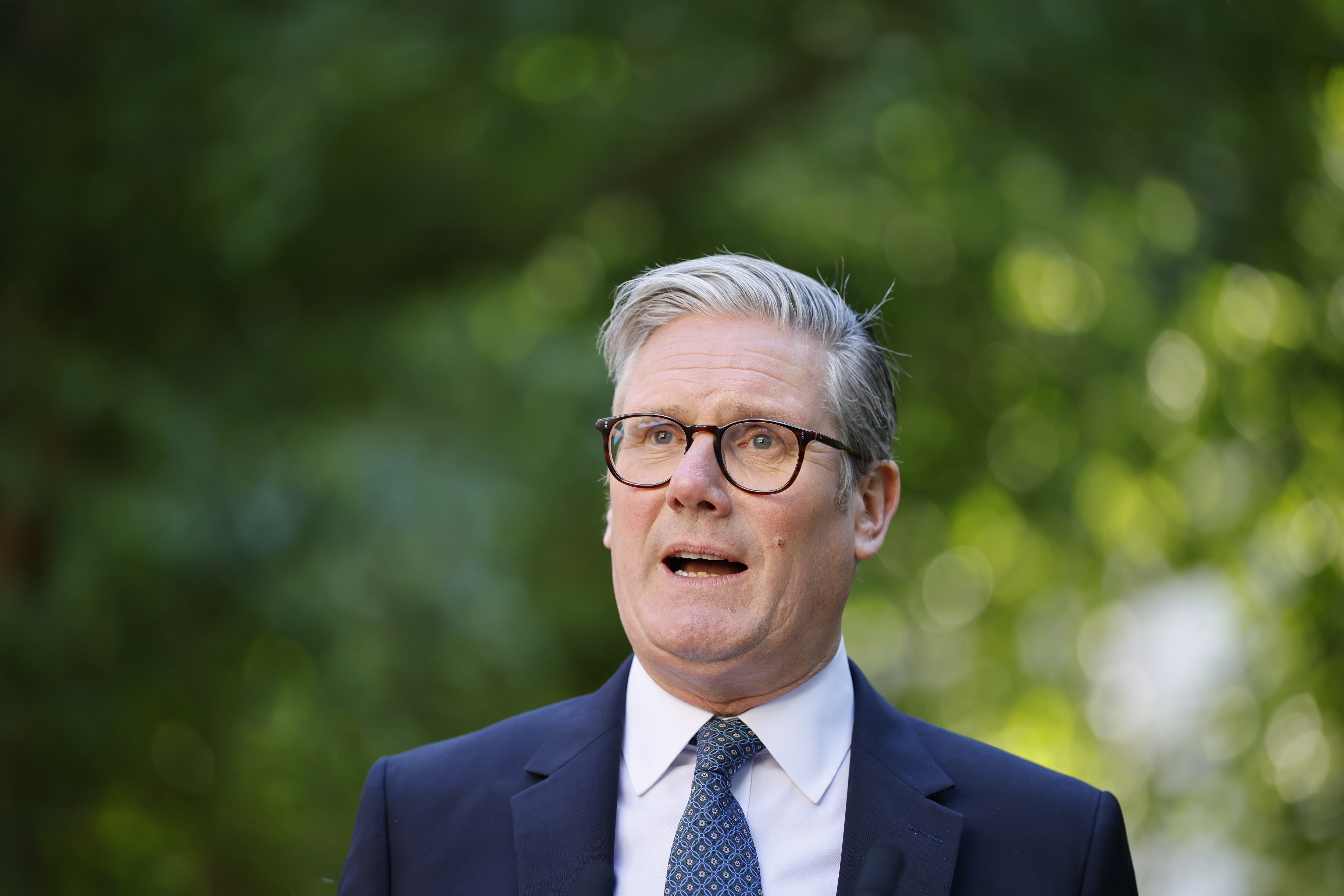 El primer ministro británico Keir Starmer