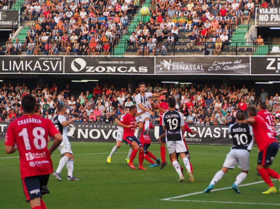 Partido del C.D.Castellón ante el Olot