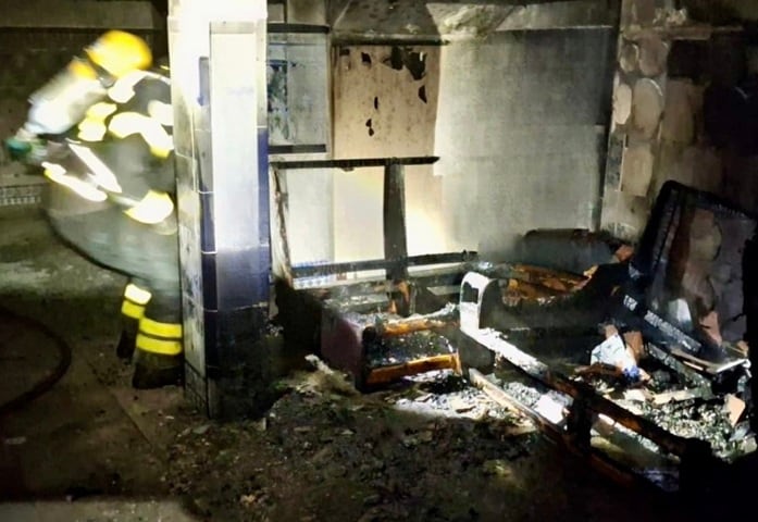 Un momento del suceso