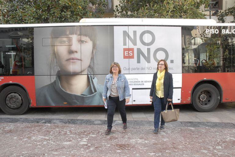 Presentación de la campaña &quot;No es no&quot; en Granada