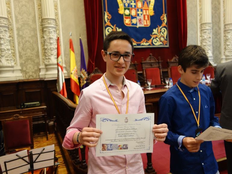 Ganadores palentinos de la Olimpiada Matemática de Castilla y León