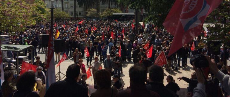 Manifestación en Ferrol