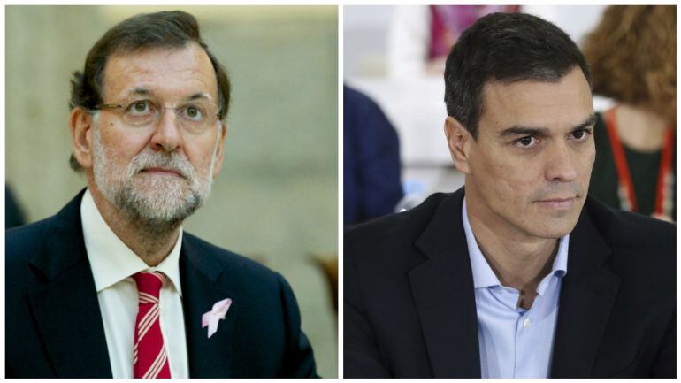 Mariano Rajoy y Pedro Sánchez