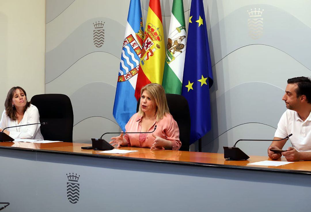 Rueda de prensa de la alcaldesa Mamen Sánchez este martes