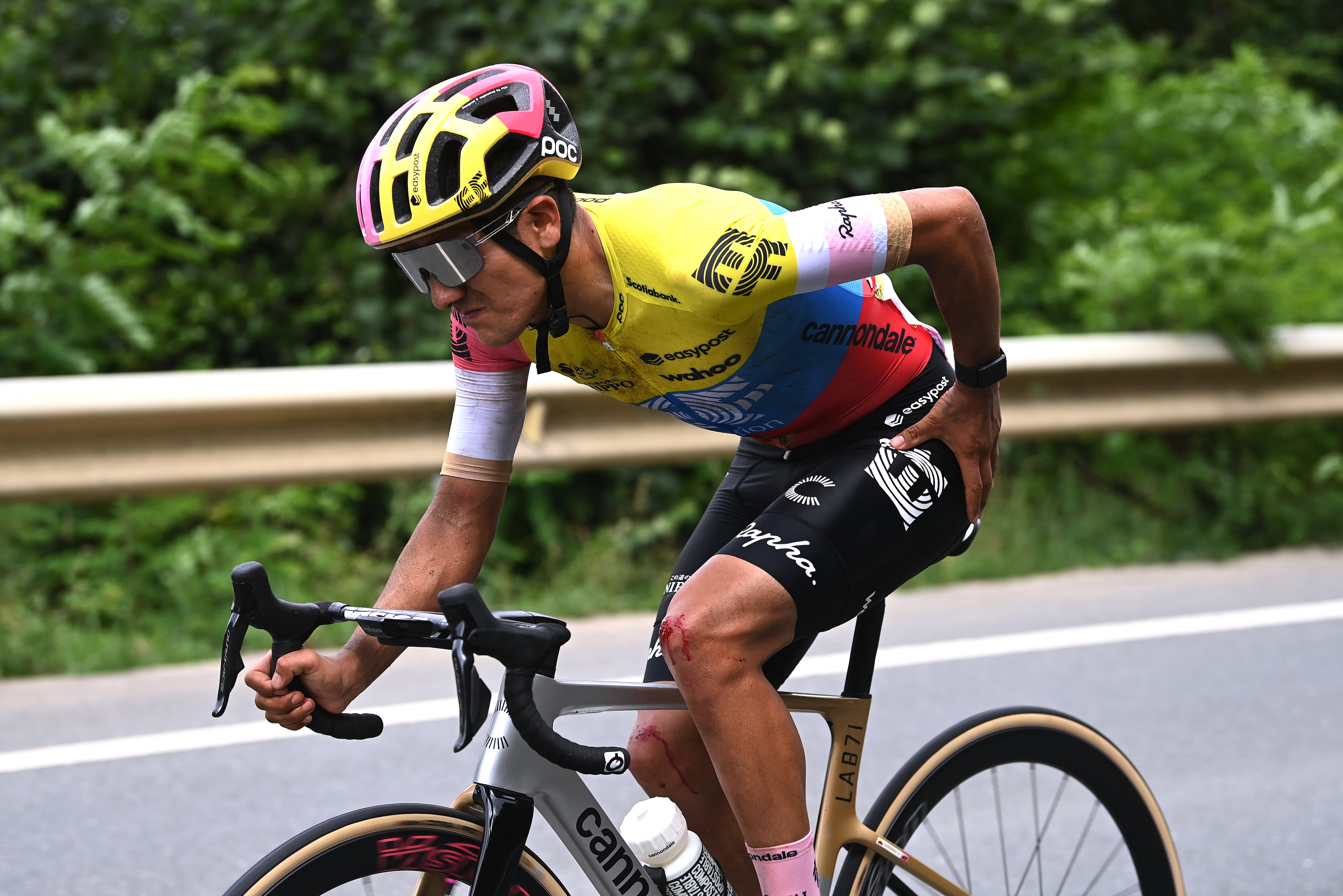 Richard Carapz, en el Tour de Francia. (Photo by Tim de Waele/Getty Images)