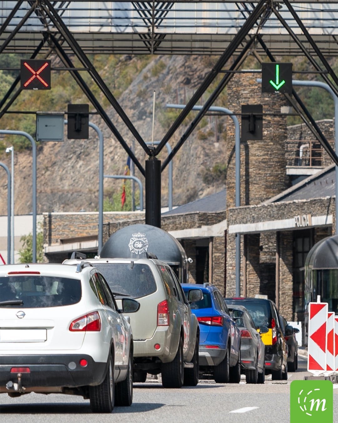 Gairebé tres milions de vehicles van creuar, l&#039;any passat, la frontera del riu Runer