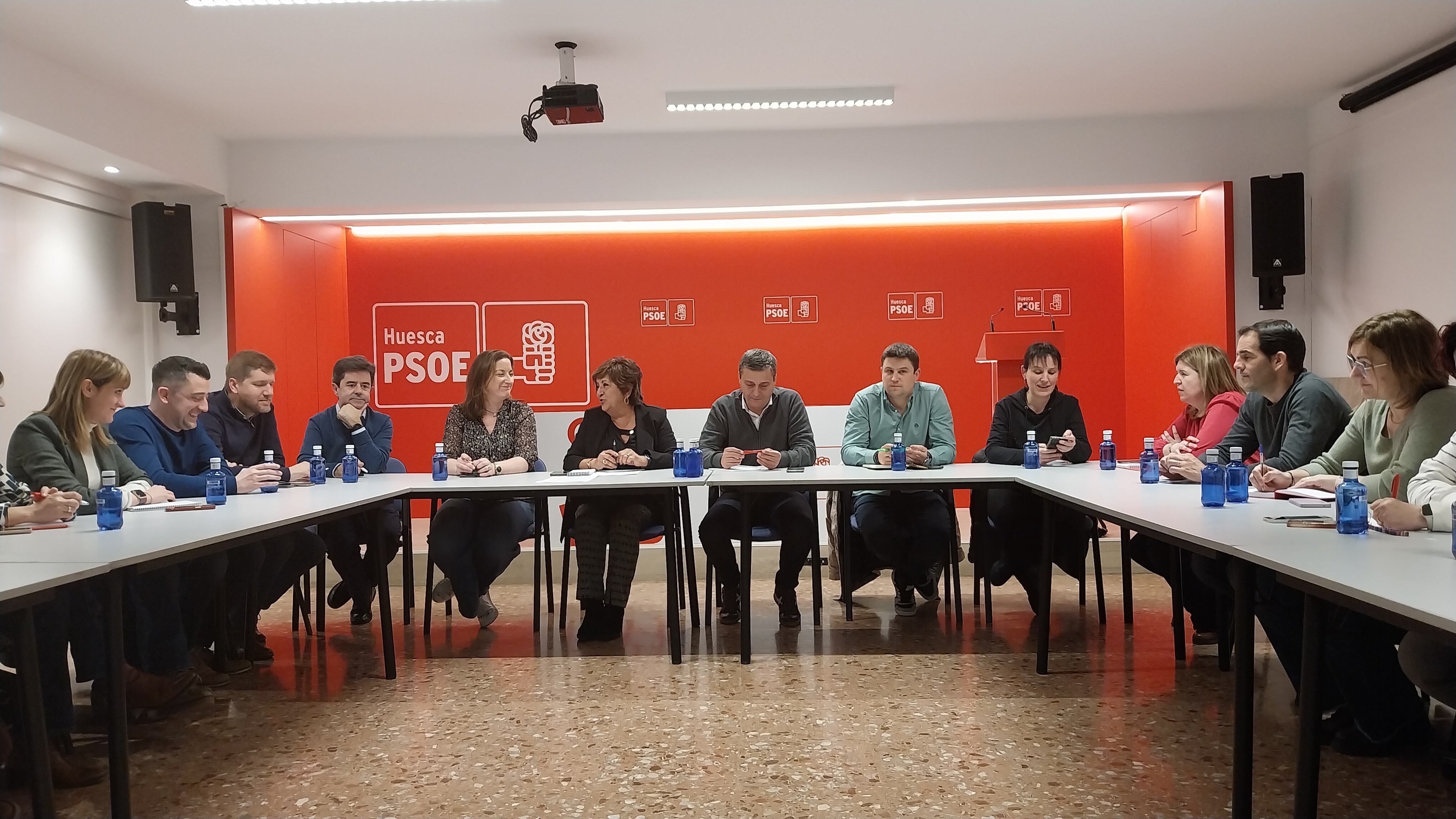 Comisión Ejecutiva PSOE Alto Aragón