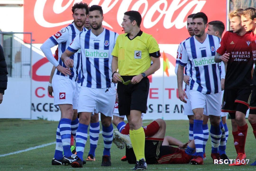 Los jugadores gimnásticos, en Miranda de Ebro