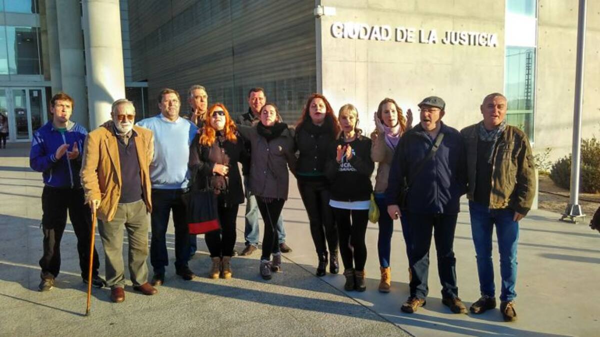 Suspendido el juicio contra los activistas de la plataforma de Afectados por las Hipotecas