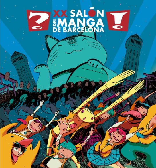 Cartel del XX Salón del Manga de Barcelona