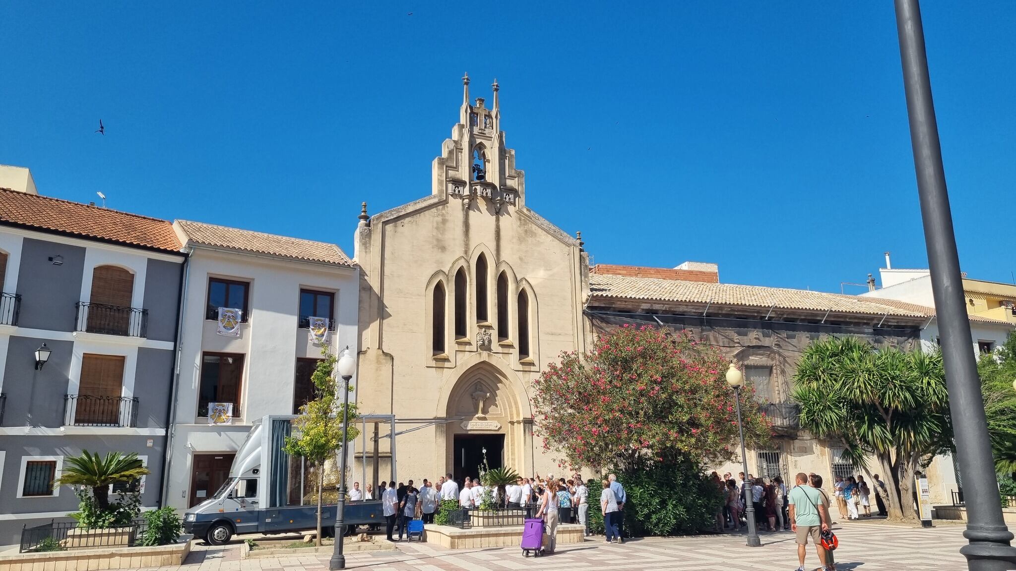 Visita de la Virgen de los Desamparados