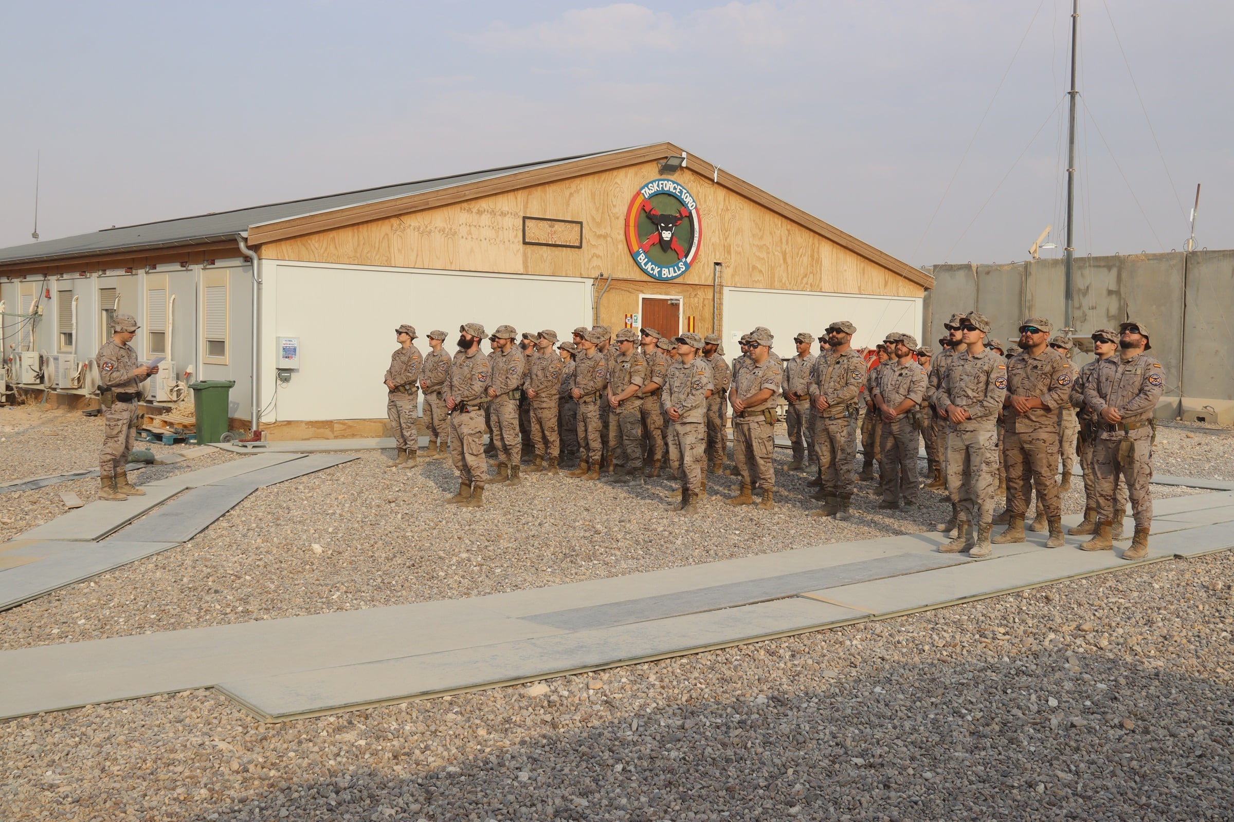 Formación de la Task Force Toro en Irak