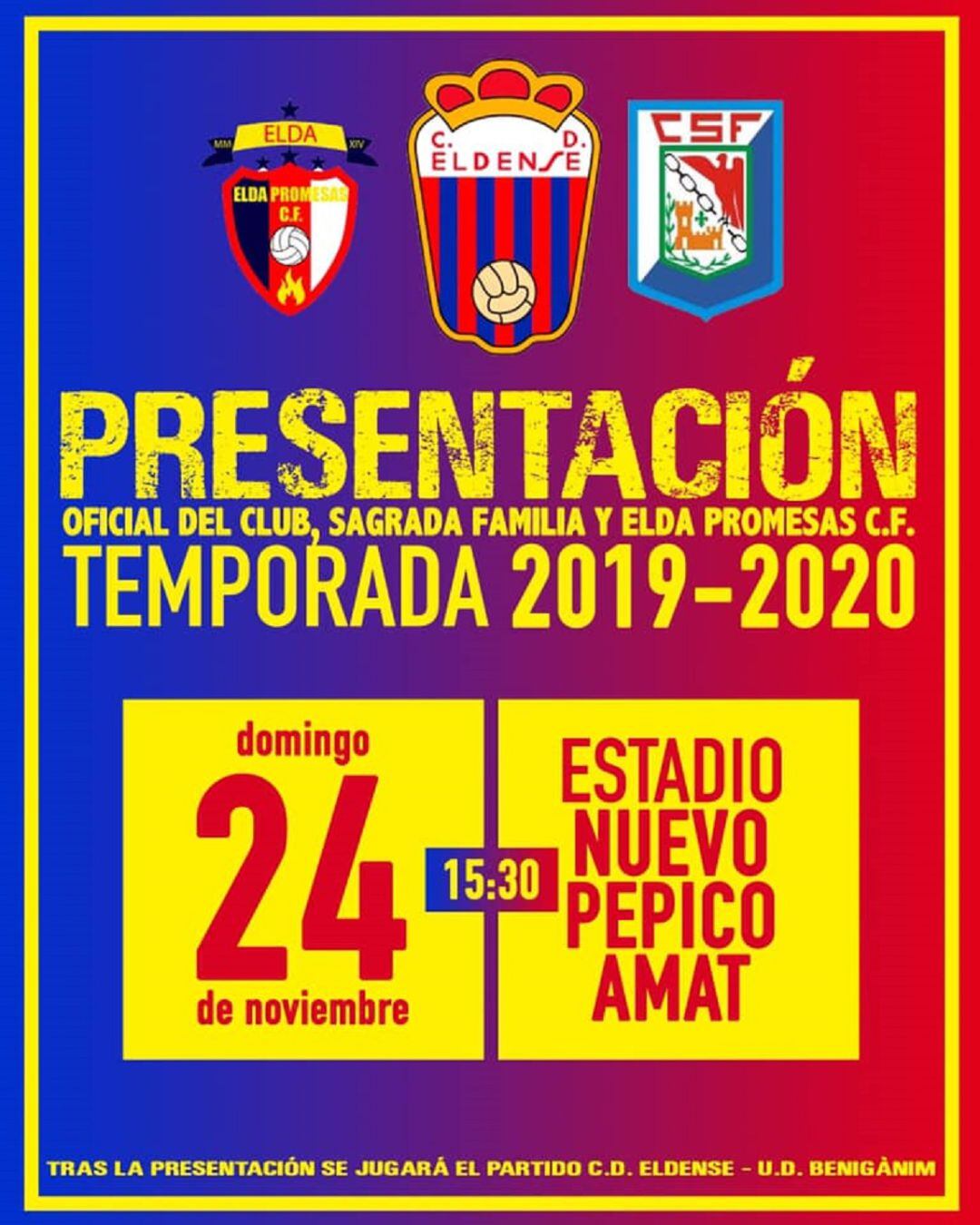 El Eldense presenta sus equipos para la temporada 2019-2020