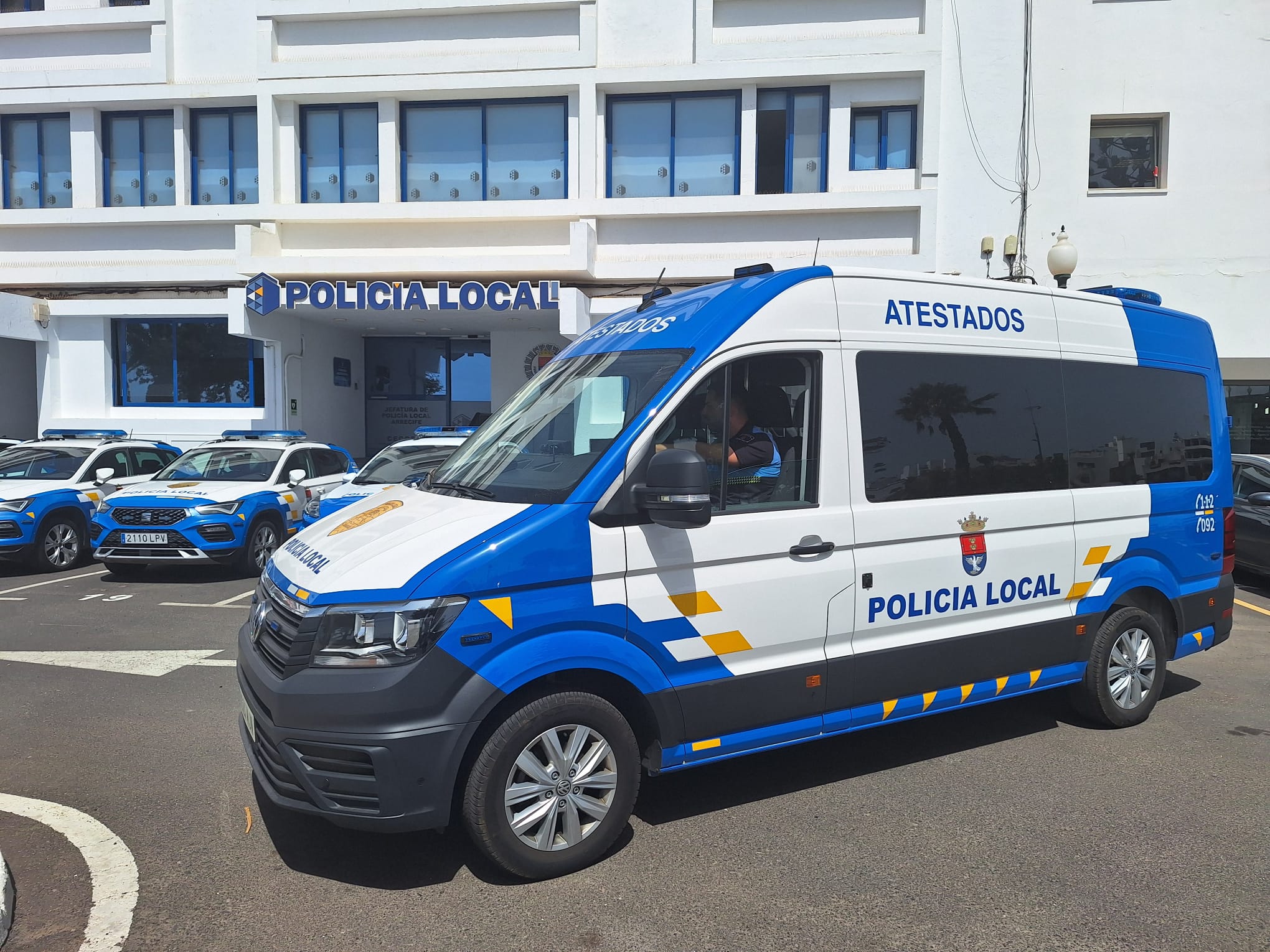 Sede de la Policía Local de Arrecife.