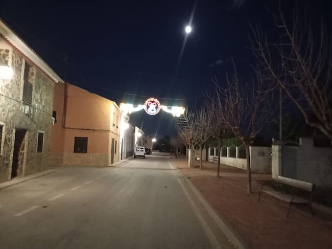 Decoración e iluminación navideña en El Salse