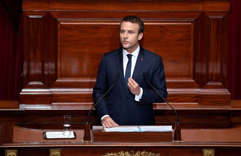 El presidente de Francia, Emmanuel Macron.