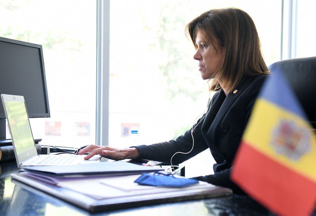 La ministra d’Educació, Ester Vilarrubla