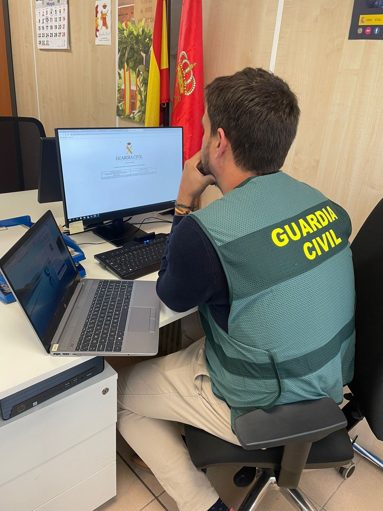 Guardia Civil investiga a cuatro personas como presuntas autoras de tres delitos de &#039;sextorsión&#039; en Navarra