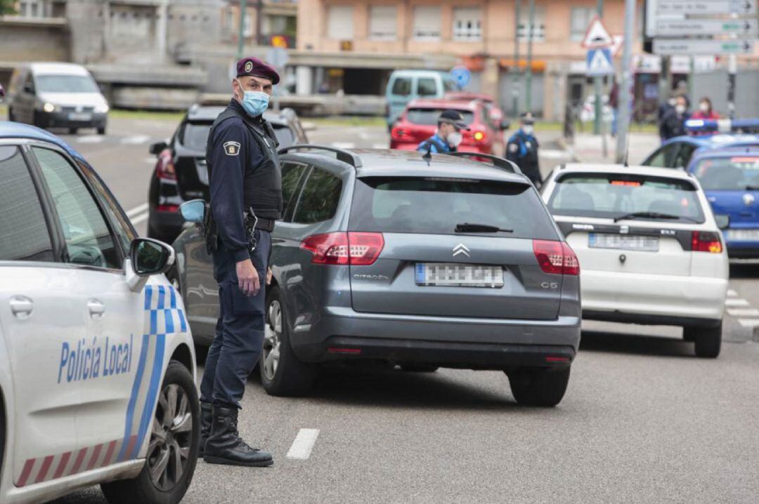 Control policial con motivo del estado de alarma