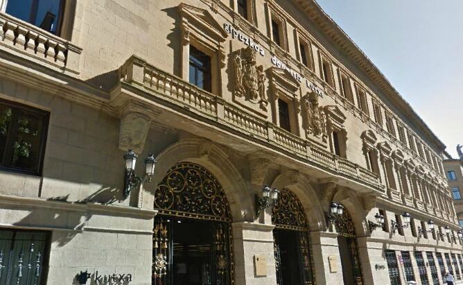 Central de Kutxa en la Calle Garibay