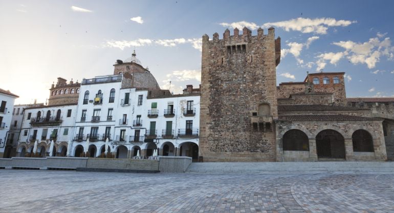 La Plaza Mayor es un compendio del poderío patrimonial de la ciudad.