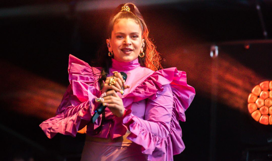 Concierto de Rosalía en Londres en julio de 2019.