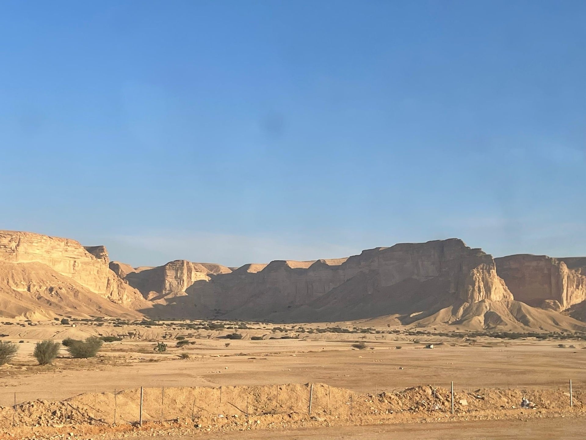 Paisaje con el que se encuentran estos días Fernando García y sus compañeros de equipo