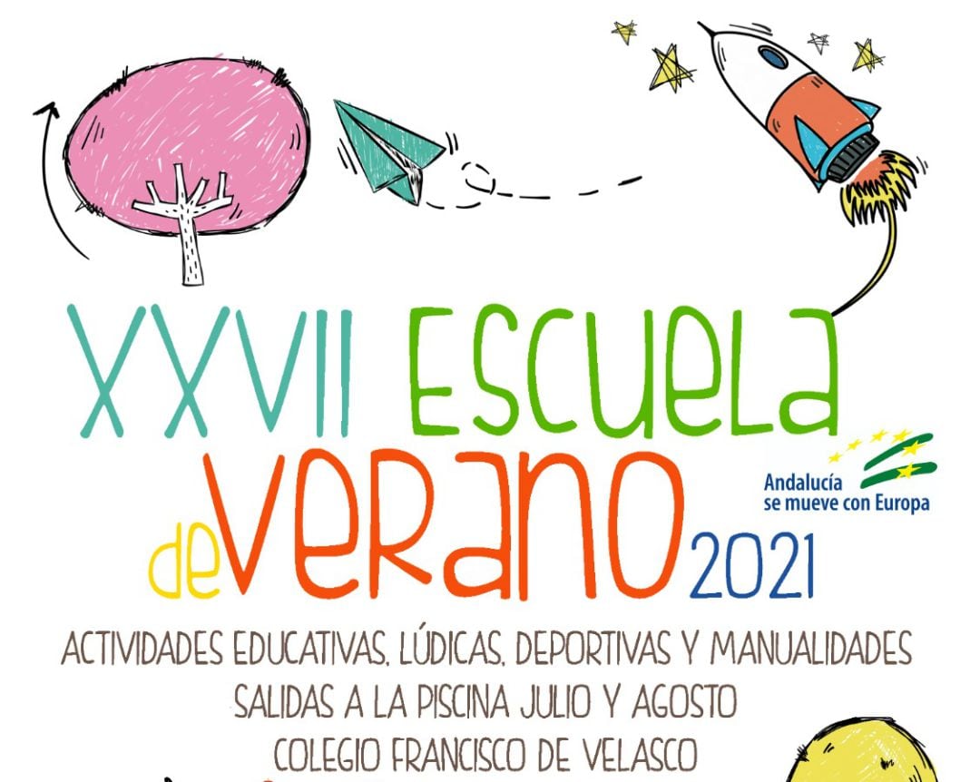 Cartel Escuela de Verano de Baza 2021