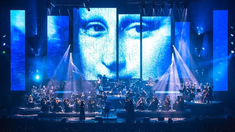 Actuación enmarcada en la gira The World of Hans Zimmer (Foto: Frank Embacher).