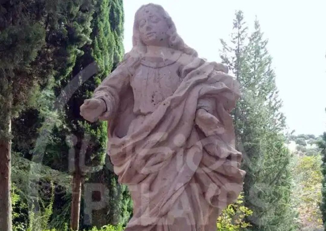 Imagen de la Virgen del Monasterio de Santa María la Real de Valdeiglesias