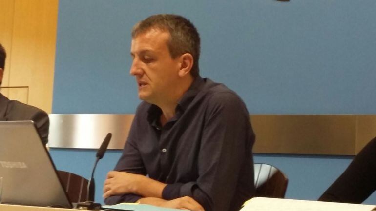 El teniente de alcalde, Fernando Rivarés, en una imagen de archivo