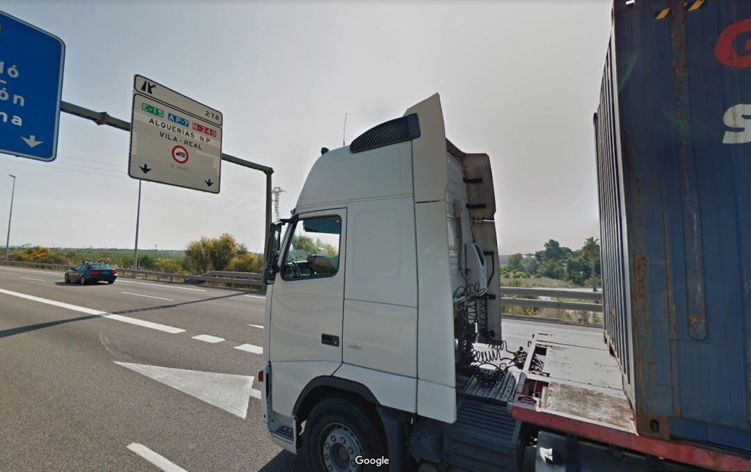 Restricción al tráfico en la N340